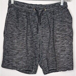 H&M Men's Gray Drawstring Shorts Mid Length Size Medium (30x7) (666)